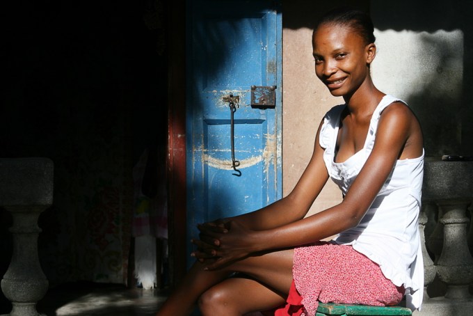 Modesty. Aquin, Haiti