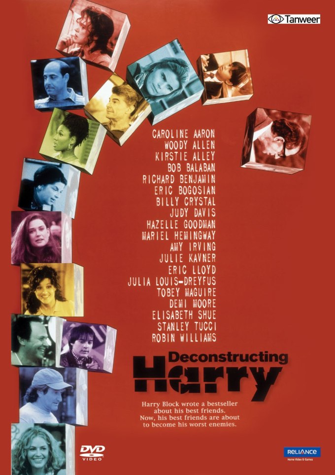 Deconstructing Harry DVD Inlay